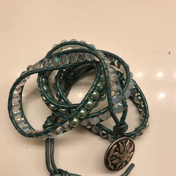 Beautiful hand made Wrap around Bracelet 💙 - Picture 3 of 3